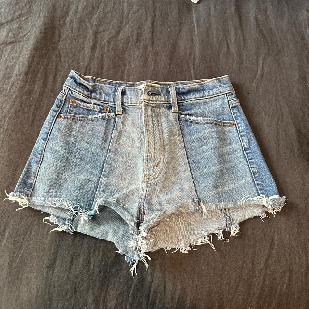 Abercrombie and fitch denim shorts